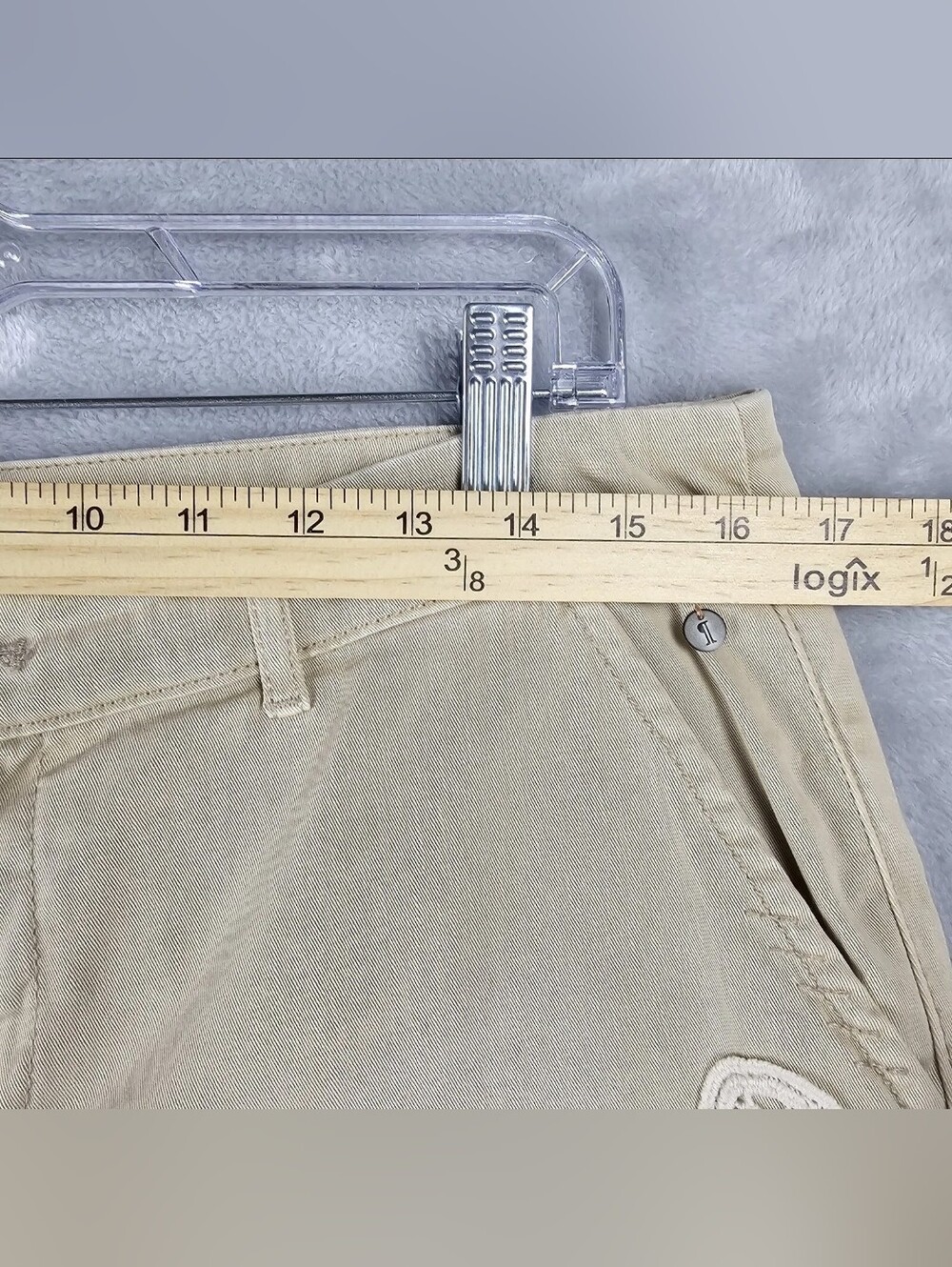 Anthropologie Pilcro And Letterpress Womens Shorts Size 29 Tan - Picture 6 of 10